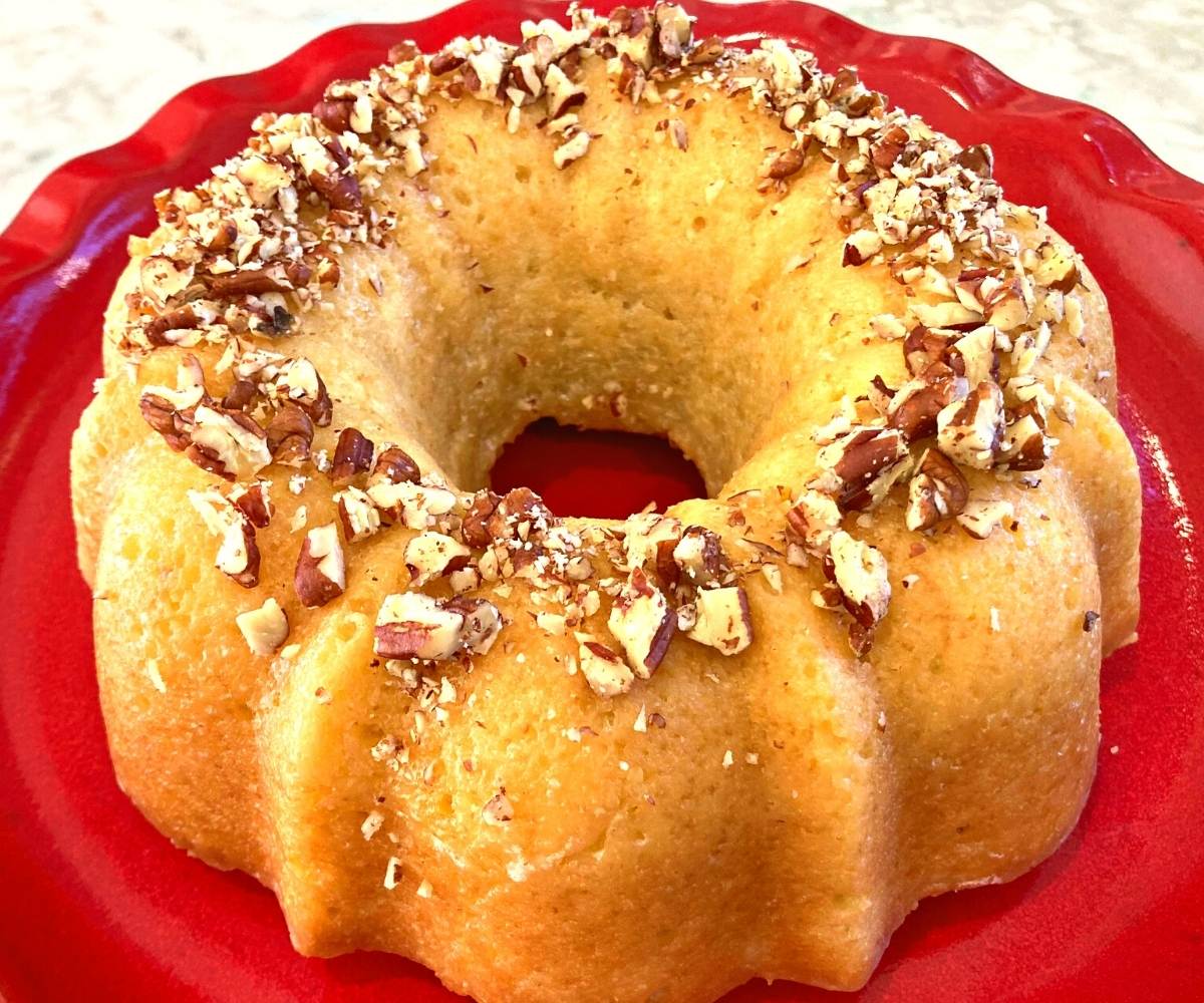 Homemade Rum Cake - Brown Eyed Baker