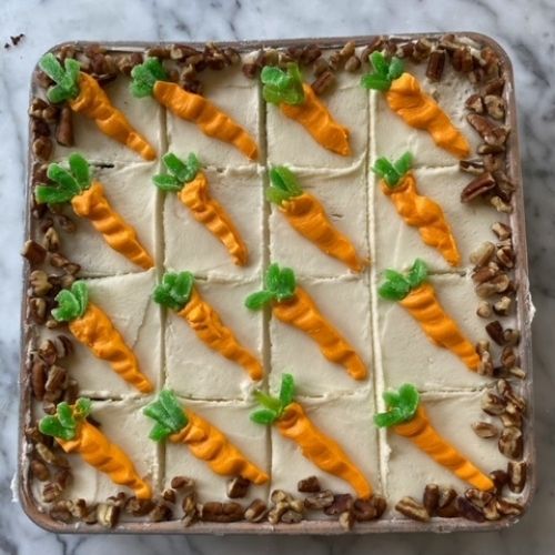 carrot cake recipe without nuts