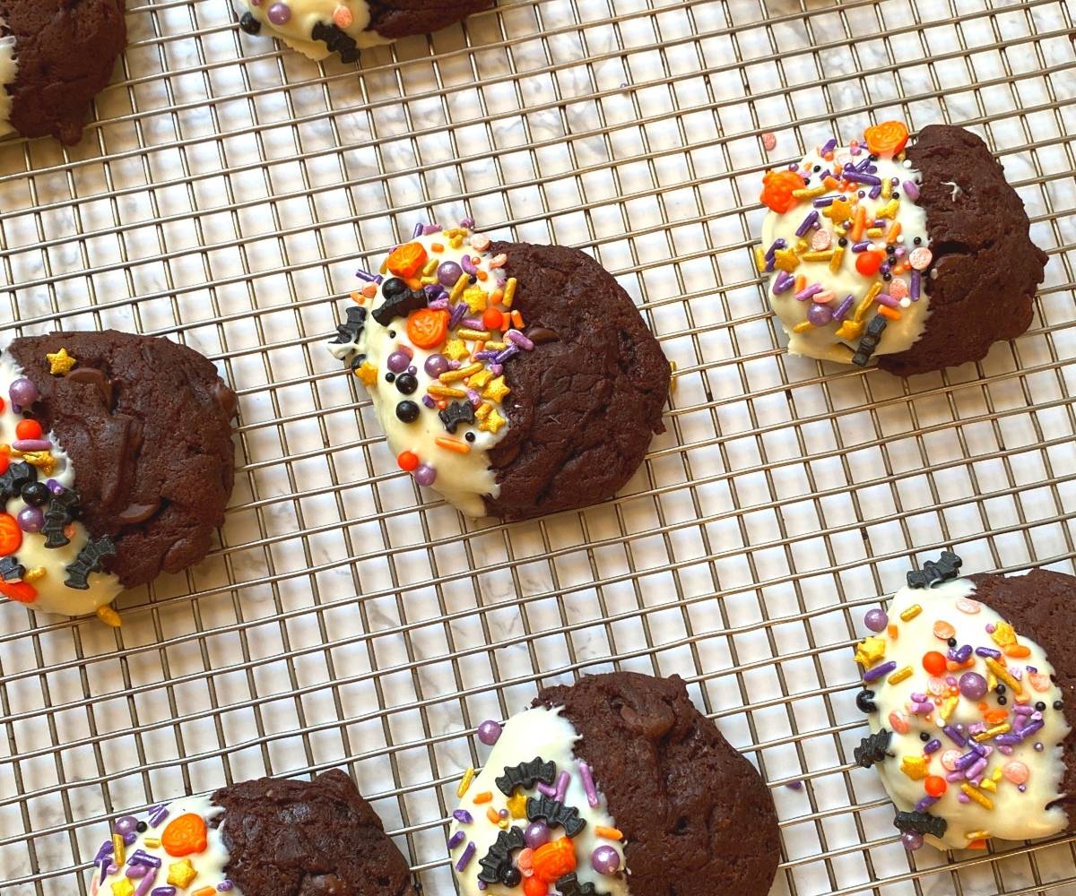 Brownie Mix Chocolate Chip Cookies