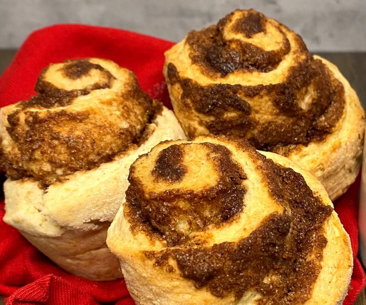 cinnamon roll recipe without milk