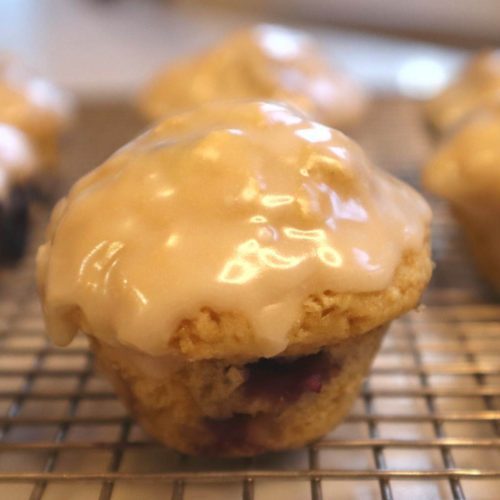 Baked Blueberry Cake Donut Recipe