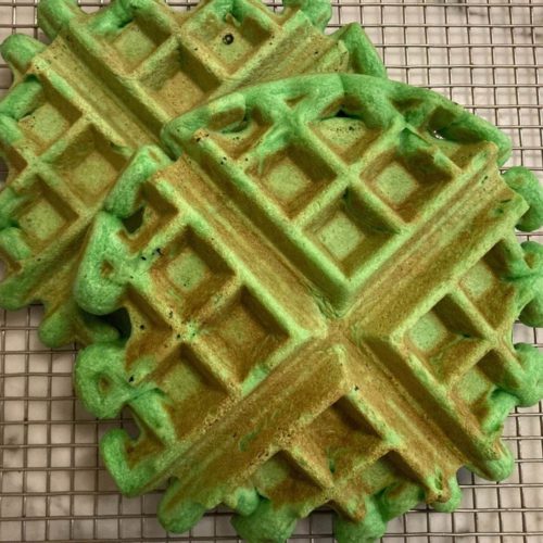 Pandan Waffle Recipe