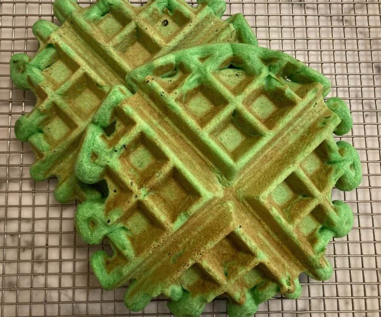 Pandan Waffle Recipe Eat Dessert First