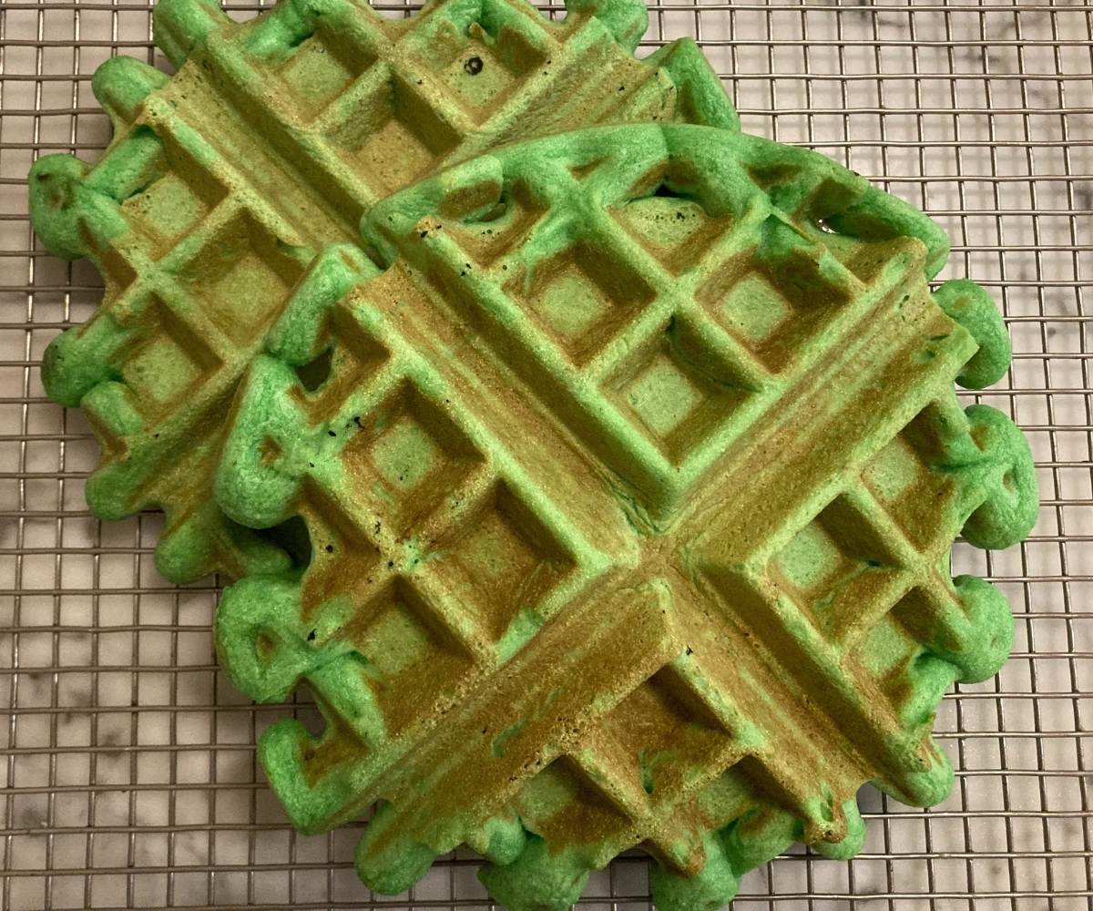 Pandan Waffle Recipe