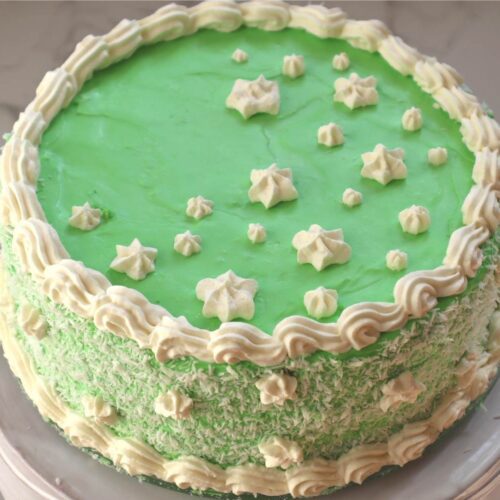 Pandan Chiffon Cake - Kitchen to Table