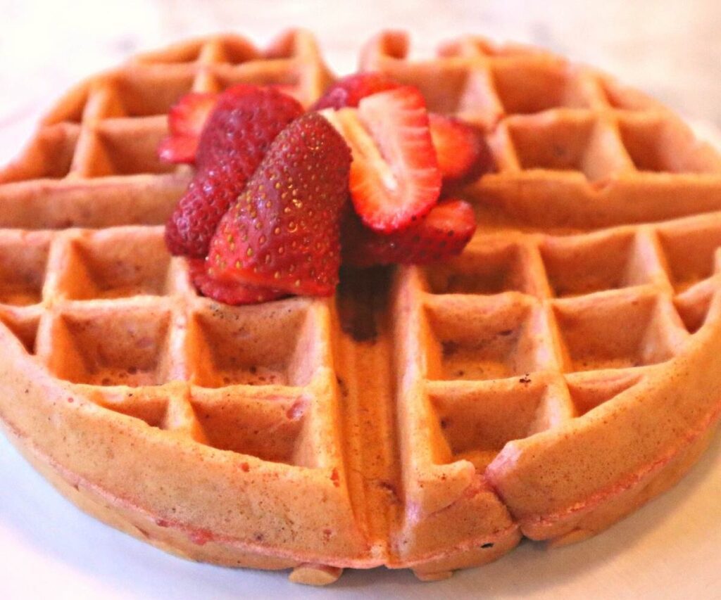 Strawberry Waffles Recipe