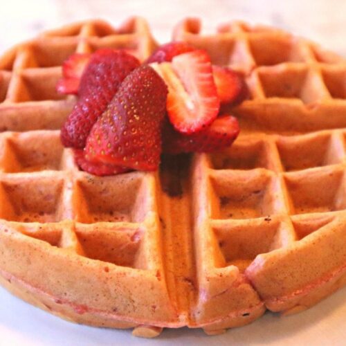 Strawberry Waffles Recipe