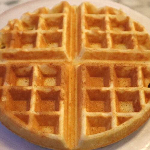 Waffle Recipe Without Baking Powder