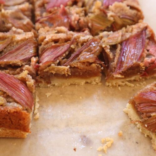 Rhubarb Dream Bar Recipe