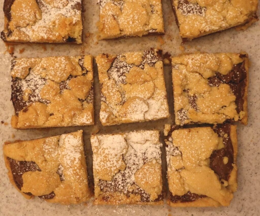 Nutella Bars Recipe